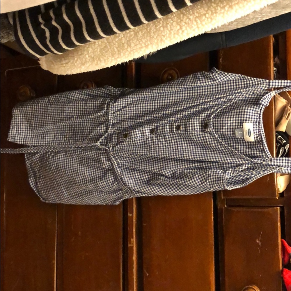 OLD NAVY ROMPER BLUE GINGHAM